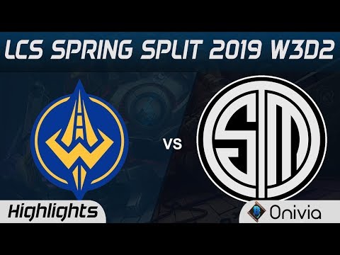 GGS vs TSM Highlights LCS Spring Split 2019 W3D2 Golden Guardians vs Team Solo Mid by Onivia