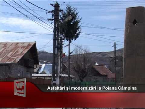 Asfaltări şi modernizări la Poiana Câmpina