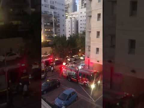 שריפה בדירה ברחוב עולש מצוי בנתניה