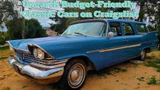 Get Your Dream Classic Car for Less: Craigslist Treasures Under $9K -   Owners Sell!