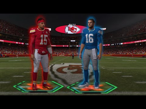 Madden 26 Franchise, Patrick Mahomes vs Jared Goff QB Duel - 2018 Rematch 2.0! 