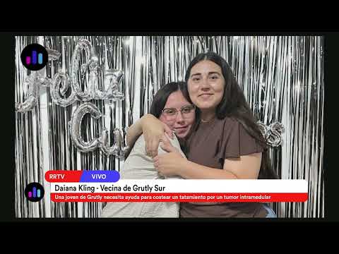 Una joven de Grutly necesita ayuda para costear un tratamiento por un tumor intramedular