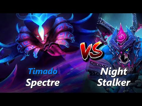 Timado safelane Spectre vs Night Stalker/Rubick | First 10 minutes