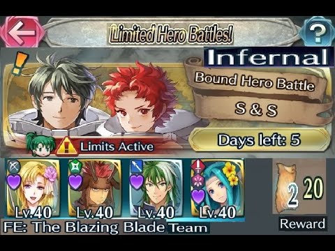 The battle with Limited unit : Vs. Stahl & Sully - Infernal (with F2P units No SI but Seals)