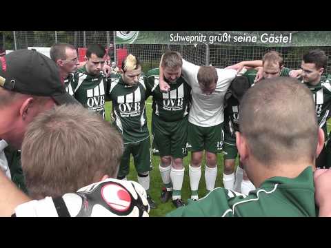 Schwepnitzer Motivationskreis vor dem Pokalfinale 2011