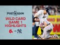 Red Sox Vs Yankees AL Wild Card Game 1 Highlights 9 30 25