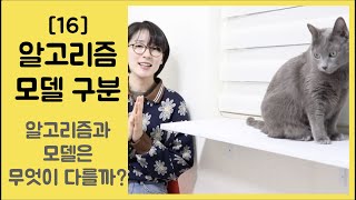 [16] 알고리즘과 모델 구분하기 - 어떻게 다른걸까?