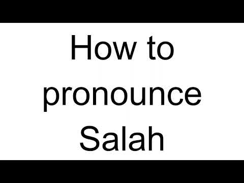 How to Pronounce Salah (Arabic)