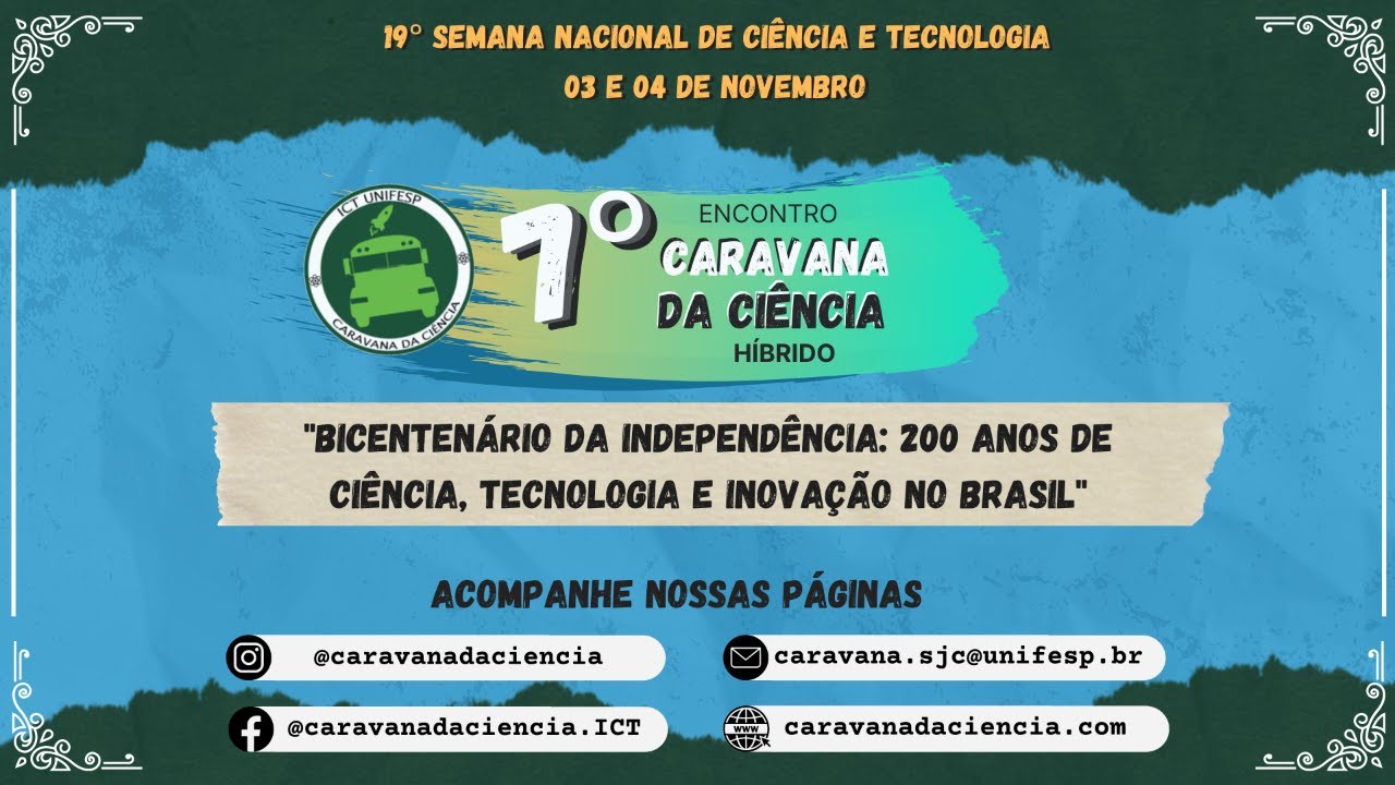 Abertura do Encontro Caravana da Ciência