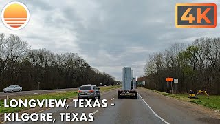 Longview, Texas to Kilgore, Texas!  Drive with me!