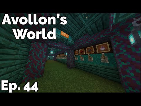 Minecraft - Avollon's World Ep. 44 The Alchemy Lab