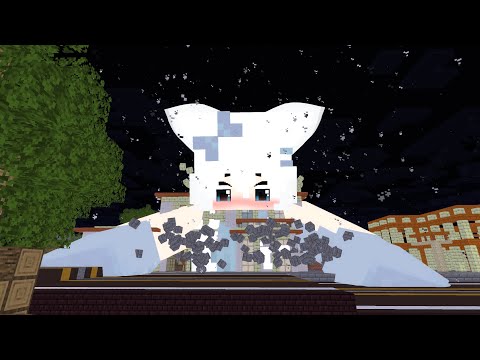 Unbelievable Giantess Growth in Minecraft!