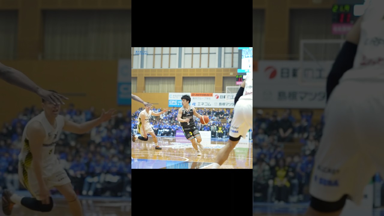 【#5 #新井翔太 これからの成長とともに、どんなプレーを魅せてくれるのかワクワクが膨らむ✨ 】 #島根スサノオマジック #バスケ #bリーグ