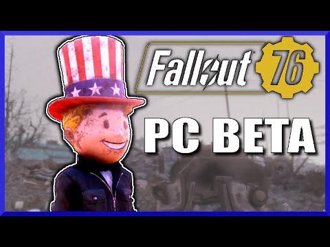 FALLOUT 76 PC Beta Gameplay pt 1