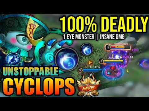 Cyclops MVP Best Build And 2023 emblem Unstoppable -Build Top 1 Global Cyclops Mobile Legends (MLBB)