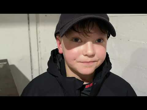 Jokerit U11 Aaron Ahonen haastattelu Jyväskylässä 19.9.2020.