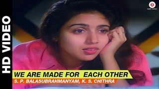 We Are Made For Each Other - Love | S.P. Balasubrahmanyam, K.S. Chitra | Salman Khan & Revathi