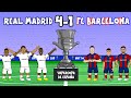 REAL MADRID 4-1 FC BARCELONA | HIGHLIGHTS | Spanish Super Cup final parody (Vinicius Rodrigo Goals)