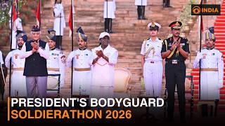 President's Bodyguard Soldierathon 2026 & more | DD India Live | 7 AM IST