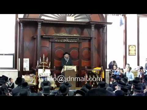 Levaya Of Nadvorna Chadera Rebbe In NY Tamuz 5772