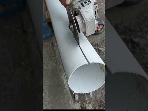 #Amazing PVC# rain water# drain pipe#reuseable material
