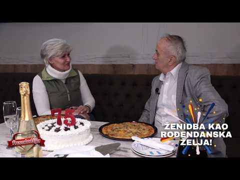 PROVODADŽIJA - Mladozenja za svoj rodjendan odlucio da se zeni - Torta, pica i sampanjac!