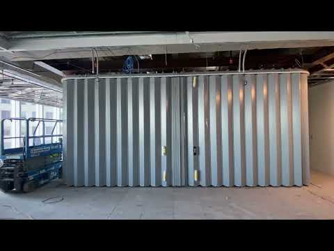 McKEON Bi-Parting AC8807-M-G at Hines Global Headquarters