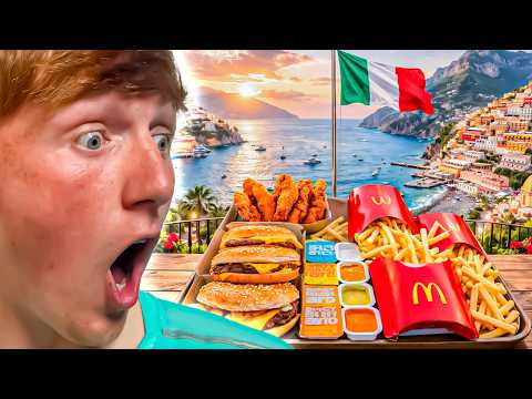 GINGE TRIES ITALIAN McDONALDS!