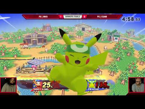 VS Weekly 7/5/18 - Winners Finals - PG | MVD (Diddy Kong) vs PG | ESAM (Pikachu) - Smash 4