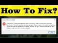 How To Fix Location Not Available Error Simple Tricks 100 Solved