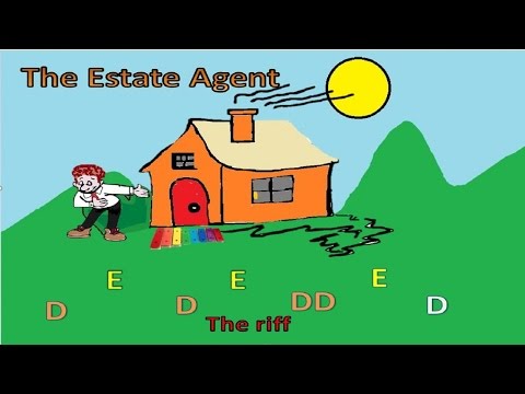 The Global estate agent  . A song for children about houses all over the world