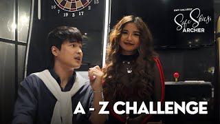 A-Z Challenge with Krissha Viaje and Jerome Ponce 