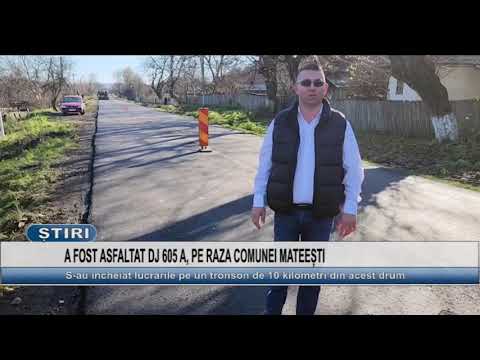 A FOST ASFALTAT DJ 605 A PE RAZA COMUNEI MATEESTI