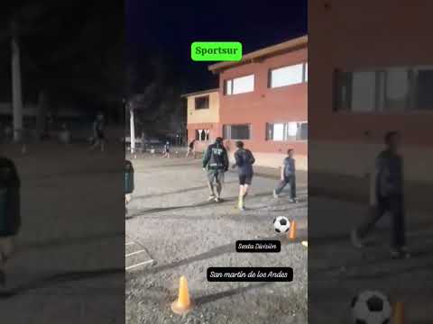 los chicos del club Sportsur de San Martín de los Andes nos muestran como entrenan