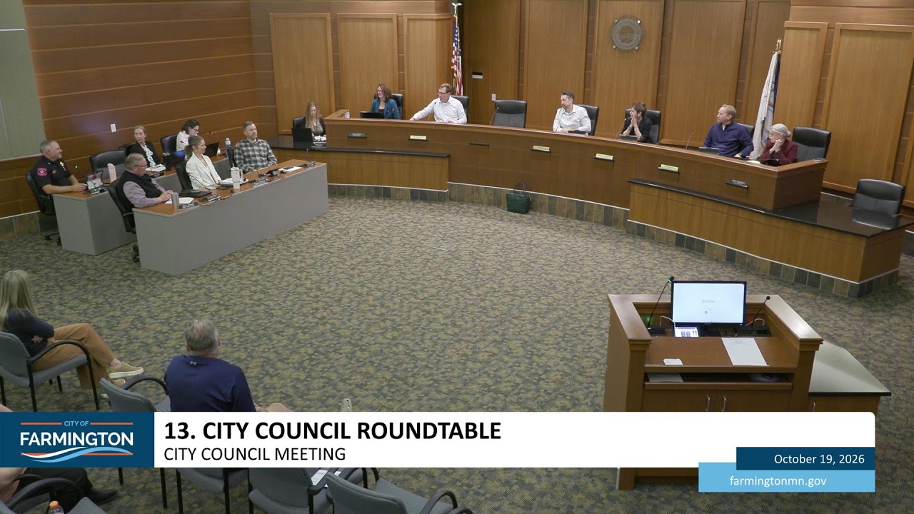 City Council Meeting - October 19, 2026