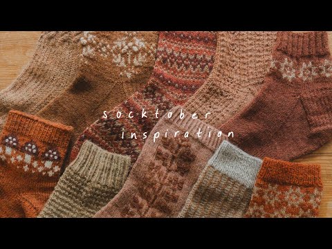 10 of my favourite sock knitting patterns for a cozy socktober
