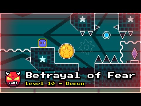 Trigonometry Dash - Level 10: Betrayal of Fear (All Coins)