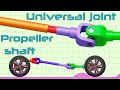 universal joint and propeller shaft