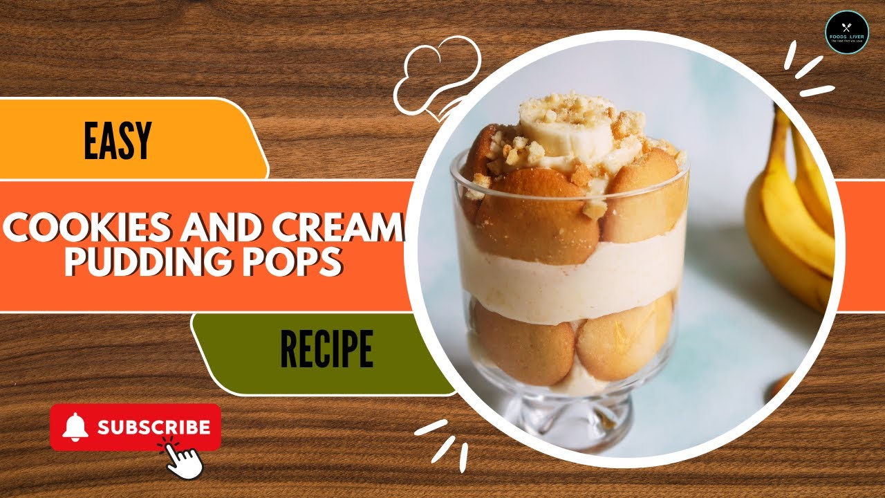 Cookies and Cream Pudding Pops Recipe | Frozen Dessert