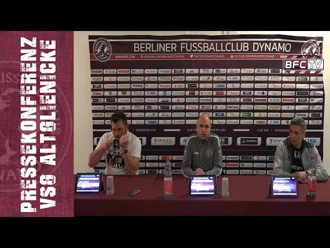 23.Spieltag - Regionalliga Nordost - BFC Dynamo - VSG Altglienicke 1:2 - 21.02.2020 - PK