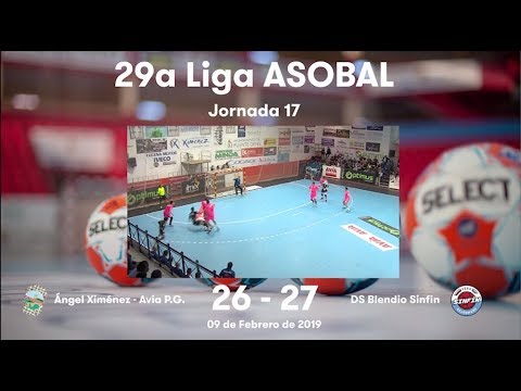 LIGA ASOBAL J17: Ángel Ximénez - Avia P.G. - DS Blendio Sinfin 26-27