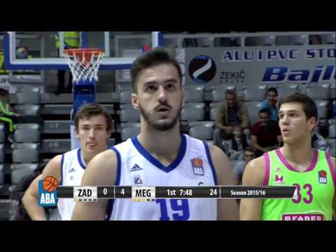 ABA Liga 2015/16, Round 5 match: Zadar - Mega Leks (11.10.2015)