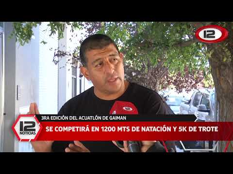 DEPORTES | TERCERA EDICIÓN DEL ACUATLÓN EN GAIMAN