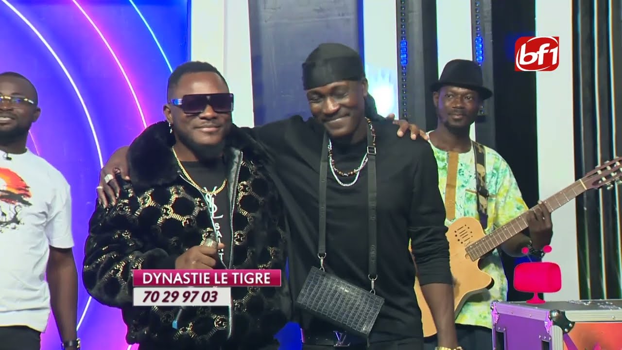 La star camerounaise ,Dynastie Le Tigre, chante l'autre moitié du ciel à La Télé S’amuz