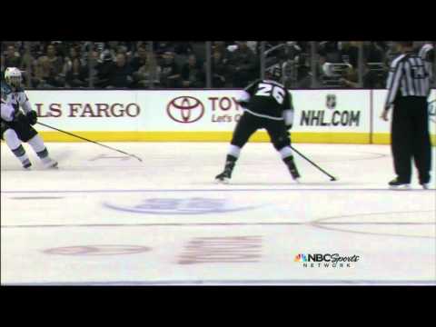 Mike Richards tip in goal 2-0 May 14 2013 San Jose Sharks vs LA Kings NHL Hockey
