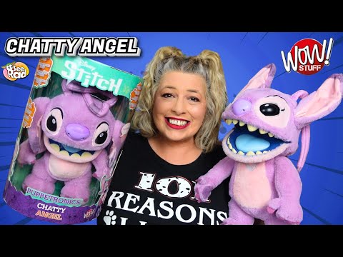 Wow Stuff! Chatty Angel Interactive Puppet - Unboxing, Demonstration & Real FX Comparison