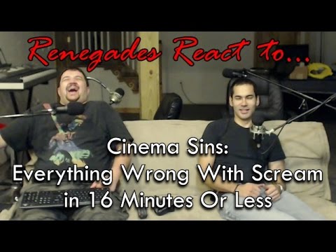 Renegades React to... Cinema Sins: Everything Wrong With Scream in 16 Minutes or Less
