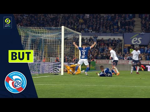 But Marco VERRATTI (75' csc - RCSA) RC STRASBOURG ALSACE - PARIS SAINT-GERMAIN (3-3) 21/22