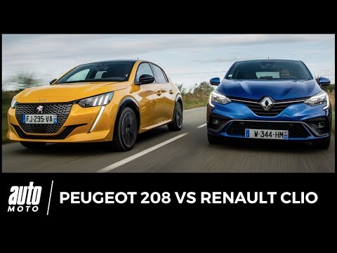 Peugeot 208 vs Renault Clio : match entre nouvelles stars 2019