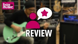 Video thumbnail for Ibanez AS63 Artcore Vibrante Sea Foam Green - Review by Bax Music FR
